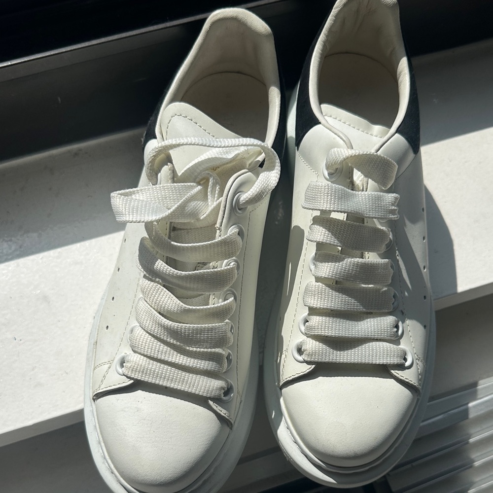 White and Black Sneakers